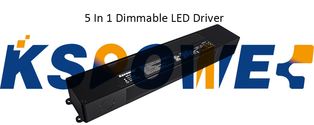 5 in 1 dimmable driver