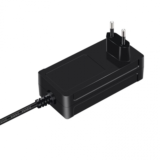 48W Series EU Plug AC-DC External Power Adaptor