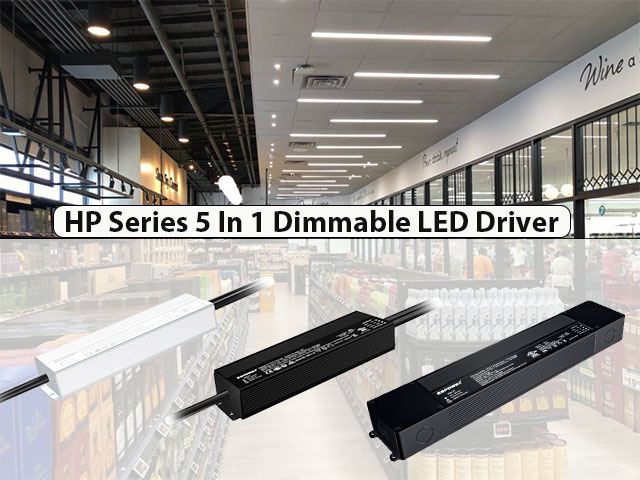 Covering All Dimming methods with KSPOWER's HP Series 5 In 1 Dimmable Driver