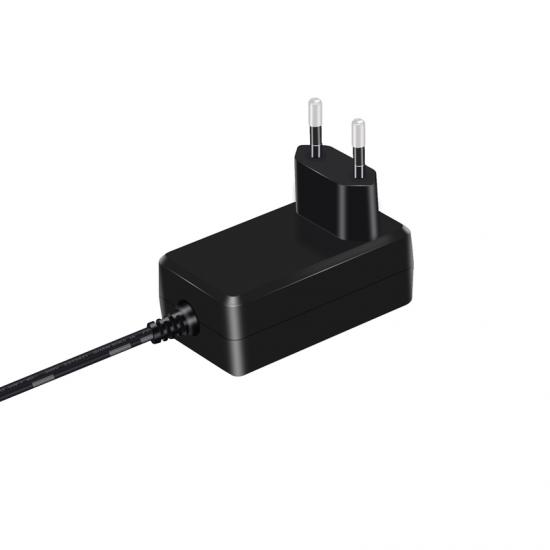 24W Series 2 Pin European Plug Input Adapter